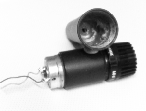 Mic Body rested on Mic Capsule